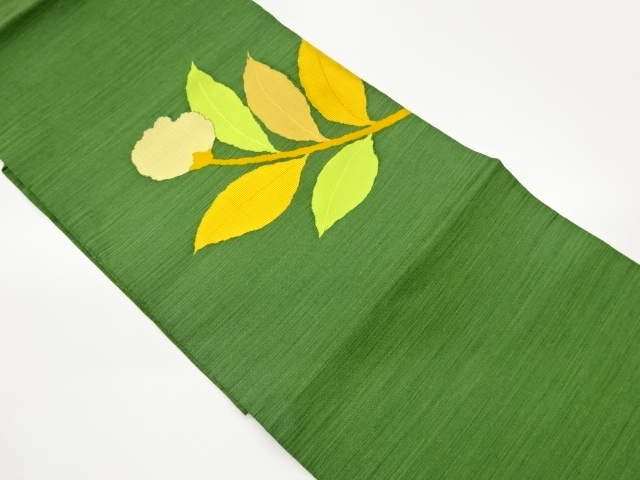 JAPANESE NAGOYA OBI / WOVEN FLOWER